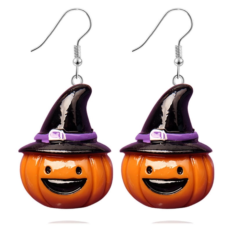 Cute Halloween Resin Decoration with Funny Pattern for Party Festival|Home Decor
