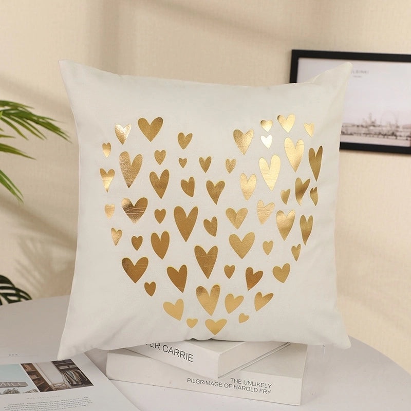 Elegant Initial Plush Cushion Covers|Home Decor