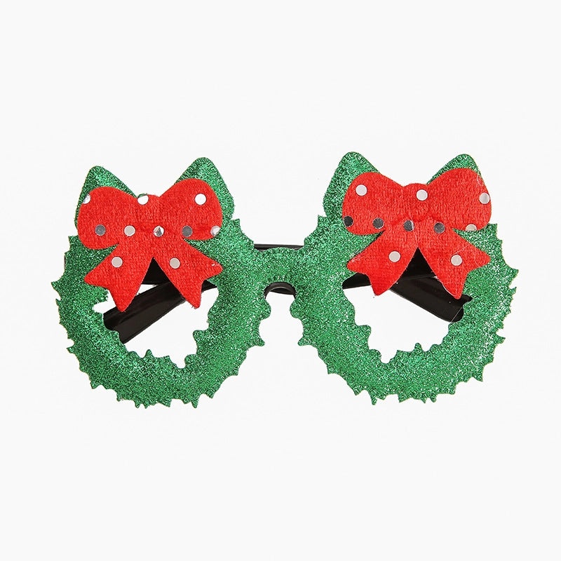 Festive Santa Claus Glasses Hairband for Christmas Halloween Valentine's Day Party|Accessories & Party Supplies