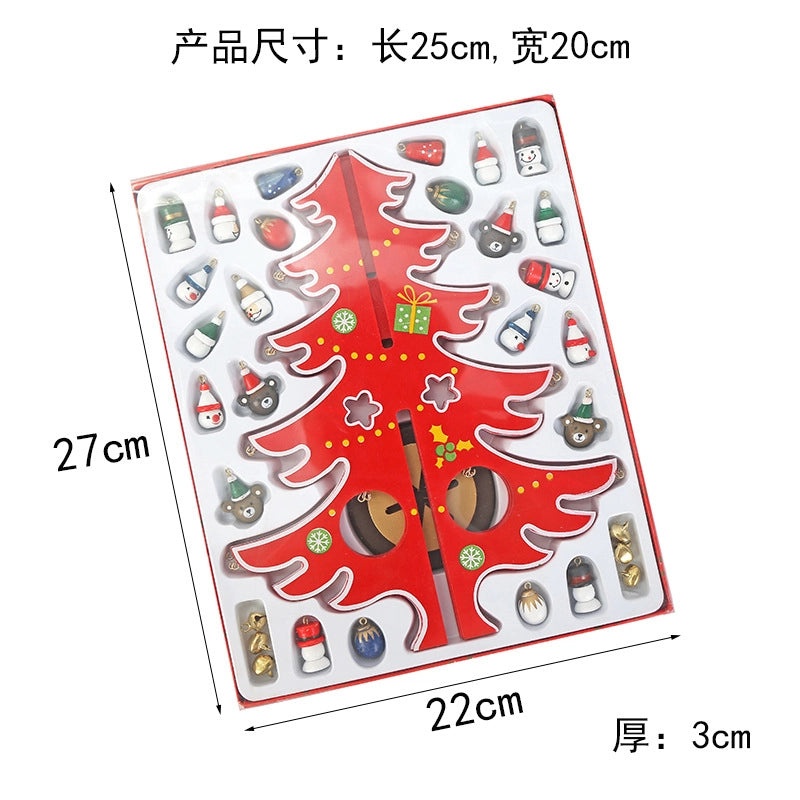 Minimalist Wooden Christmas Tree Decorative Ornament for Holiday Home Decor|Holiday Decorations