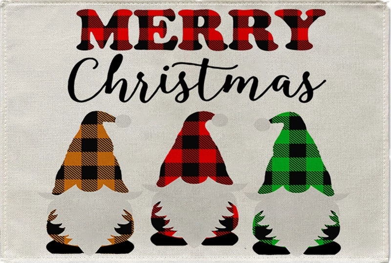 Vintage Cotton Linen Christmas Tree Letter Decoration|Home & Garden > Holiday Decor > Christmas Decorations