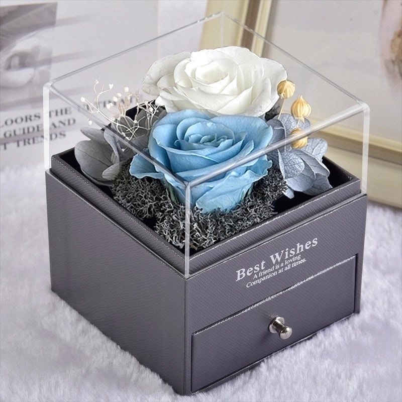 Romantic Preserved Rose for Valentine's Day Anniversary Party, Sweet Fresh Flower Gift|Flowers & Gifts