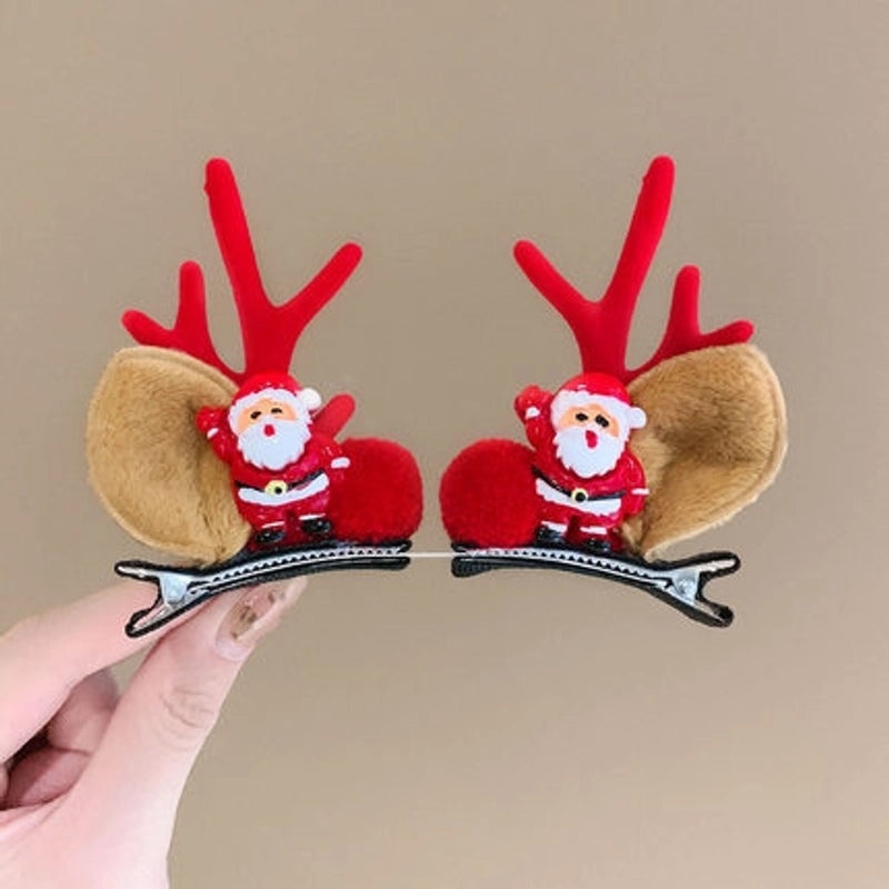 Festive Resin Antler Hairpin for Daily Wear|Hair Accessories