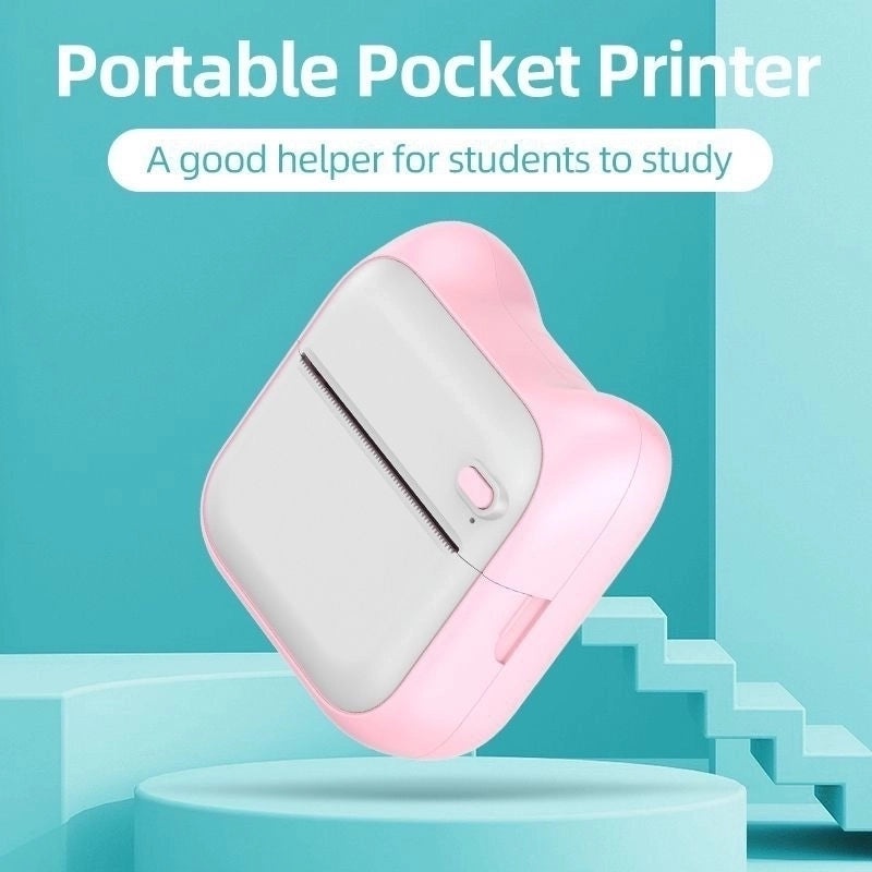 Portable Mini Wireless Bluetooth Thermal Printer|Electronics Accessories