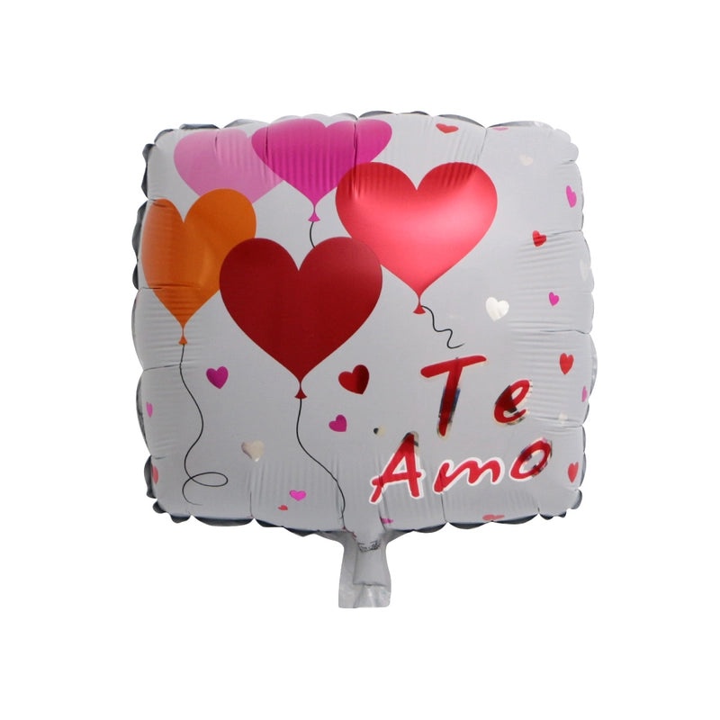 Romantic Heart-Shaped Aluminum Foil Balloons for Valentine’s Day Wedding Party Decorations|Party Supplies Balloons