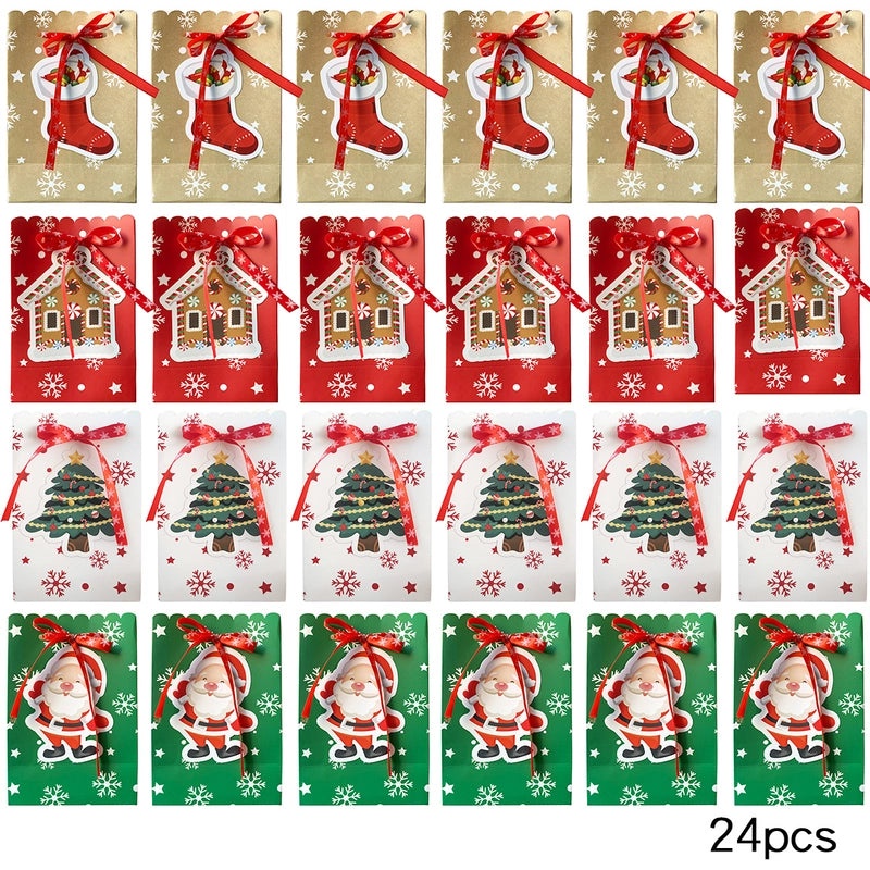 Christmas Casual Christmas Tree Santa Claus Party Gift Wrapping Supplies | Holiday Party Decorations