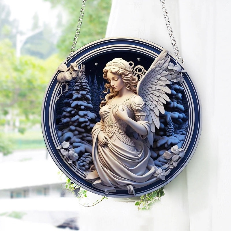 Artistic Angel Acrylic Decorative Figurine for Parties and Festivals|Home Decor & Party Supplies