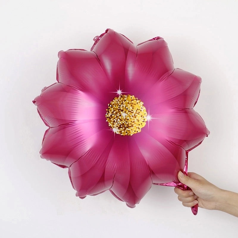 Birthday Rose and Daisy Flower Aluminum Foil Balloon for Party Decorations|Party Supplies Balloons