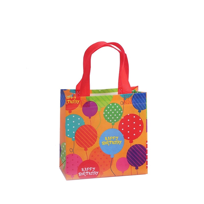Cartoon Waterproof Non-woven Birthday Gift Tote Bag Full Moon Party Return Favor Bag|Gift Bags & Packaging