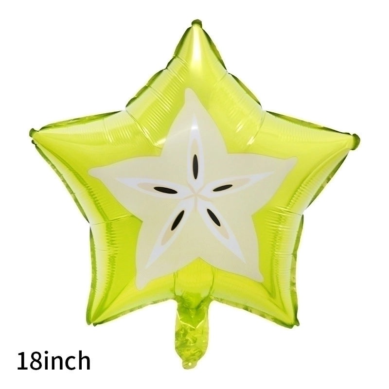 Colorful Fruit Aluminum Foil Party Balloon Single Pack|Party Supplies Balloons