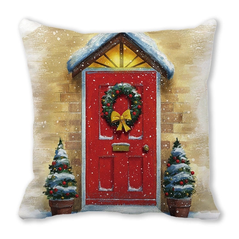 Festive Christmas Couch & Sofa Decorations for Holiday Home | Holiday Home Decor