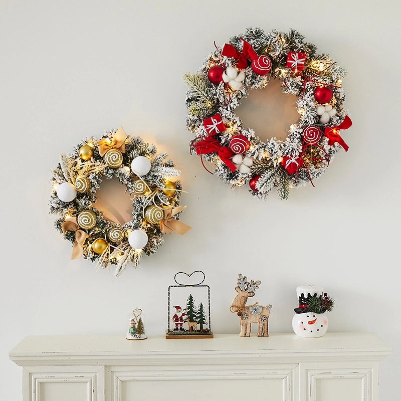 Festive Christmas Wreath Ornament for Home and Tree Window Hanging|Christmas Decorations