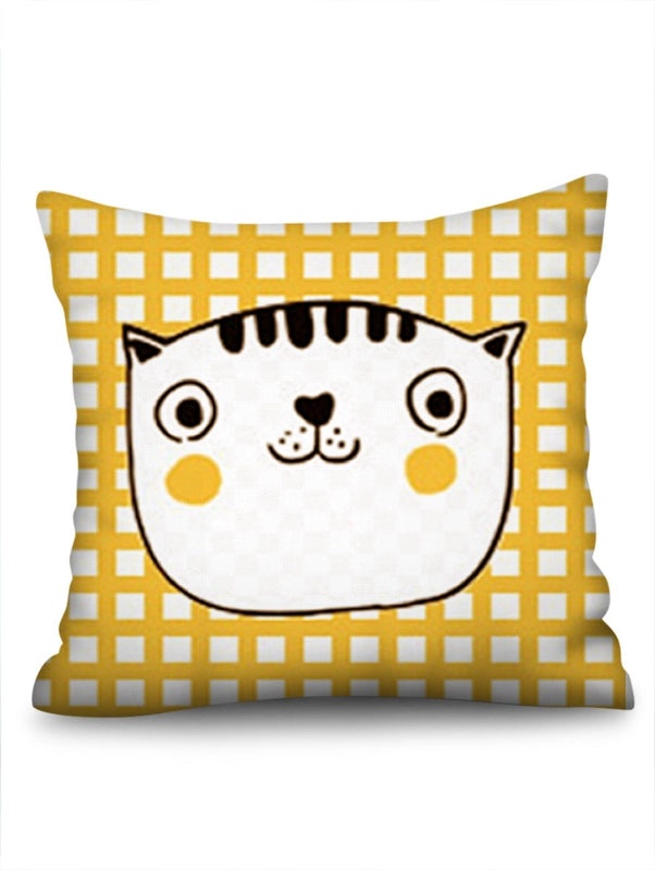 Nordic-Inspired Cartoon Linen Texture Pillow Covers|Home Decor Pillows