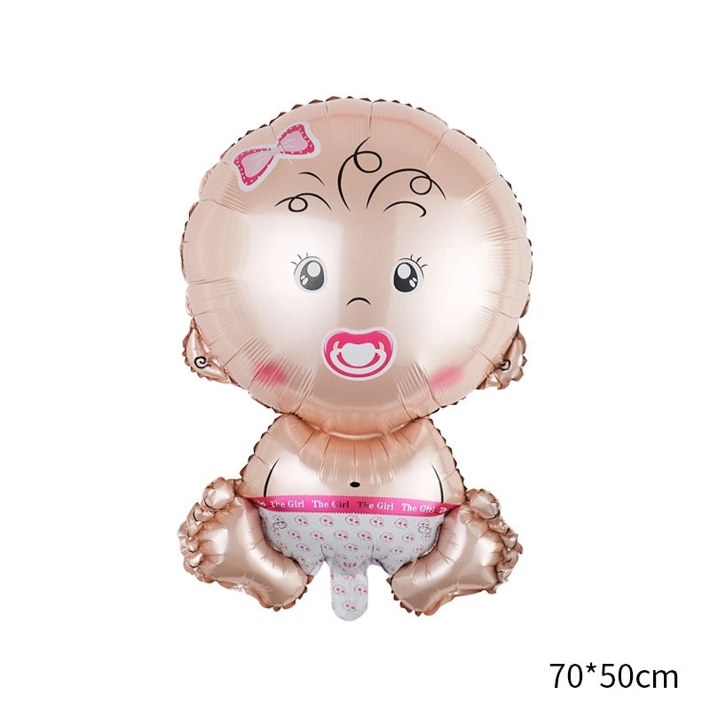 Birthday Cute Human Aluminum Foil Balloons for Party Festival Decorations|Party Supplies