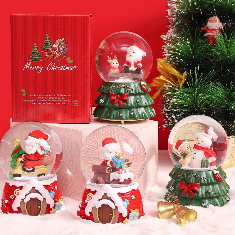 Christmas Tree Santa Claus Snowman Resin Ornaments for Holiday Decoration|Christmas Ornaments & Decorations