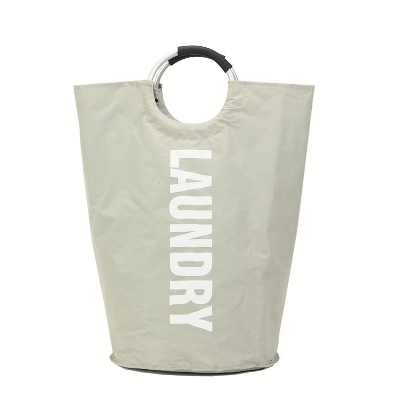 Solid Color Oxford Fabric Laundry Hamper|Home & Living Storage