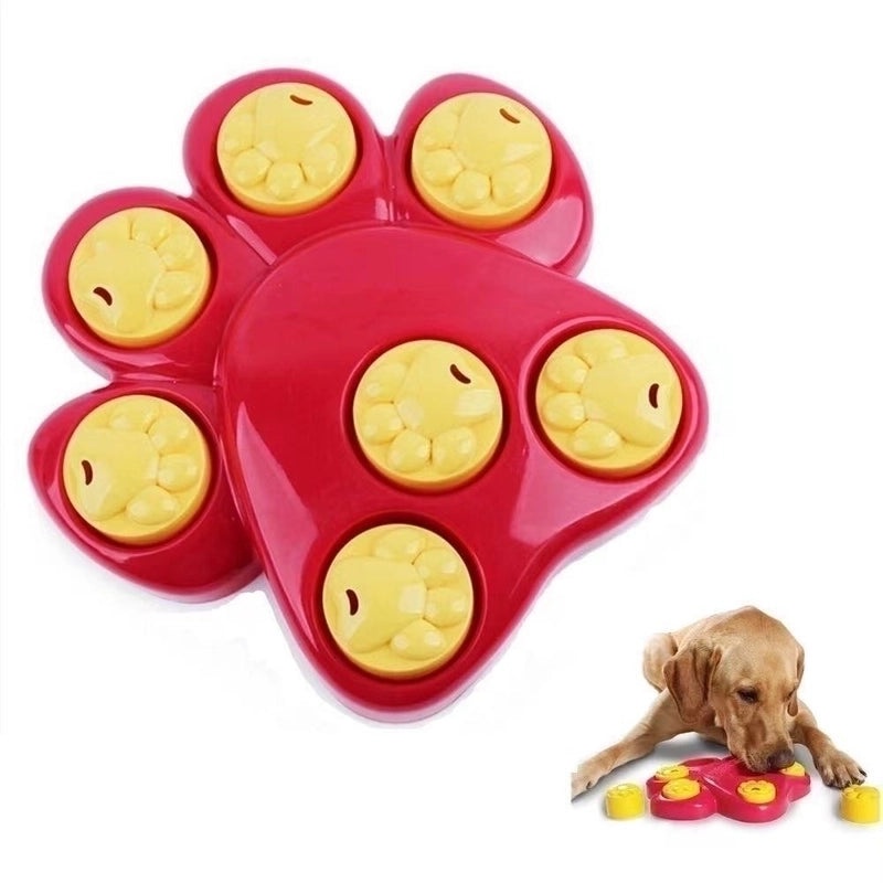 Eco-Friendly Minimalist Pet Toy Plastic Footprint Design 1 Piece|Pet Supplies Toys
