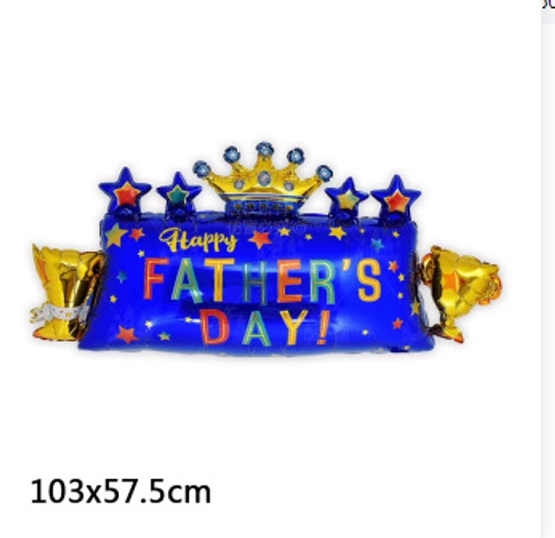 Father's Day Celebration Letter Aluminum Foil Balloons|Party Decorations