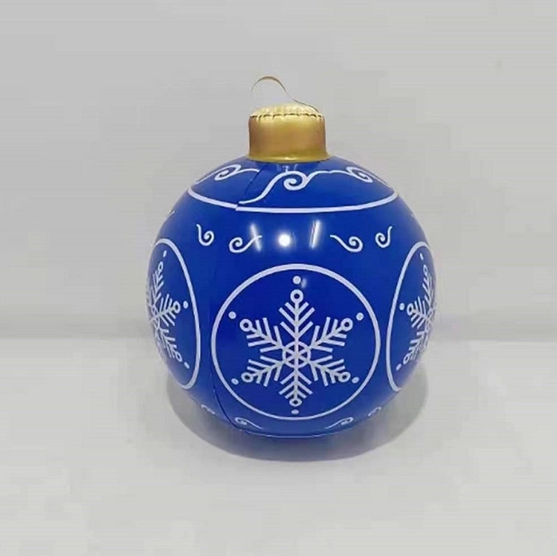 Vintage Christmas Striped PVC Balloons for Indoor and Outdoor Decoration | Holiday Decor