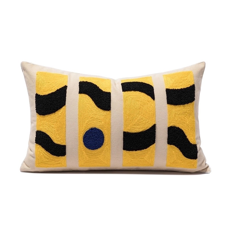 Trendy Color Block Heart Shaped Decorative Pillow Covers|Home Decor Pillows
