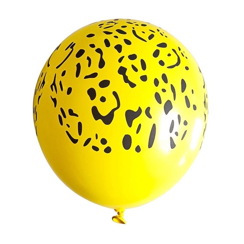 Cow Print and Cheetah Pattern Birthday Balloons | Party Decorations