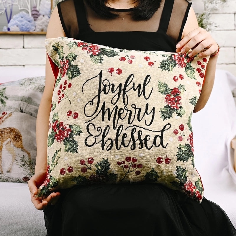 Festive Christmas Couch & Sofa Decorations for Holiday Home | Holiday Home Decor