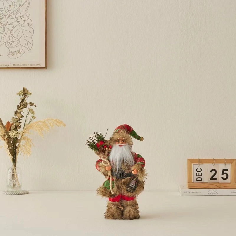 Festive Santa Claus PVC Christmas Party Decorations|Holiday Party Supplies