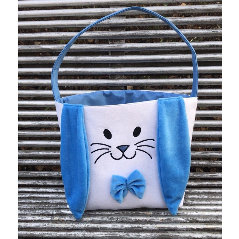 Minimalist Easter Rabbit Cloth Basket for Daily Use | Home Decor & Seasonal Accessories