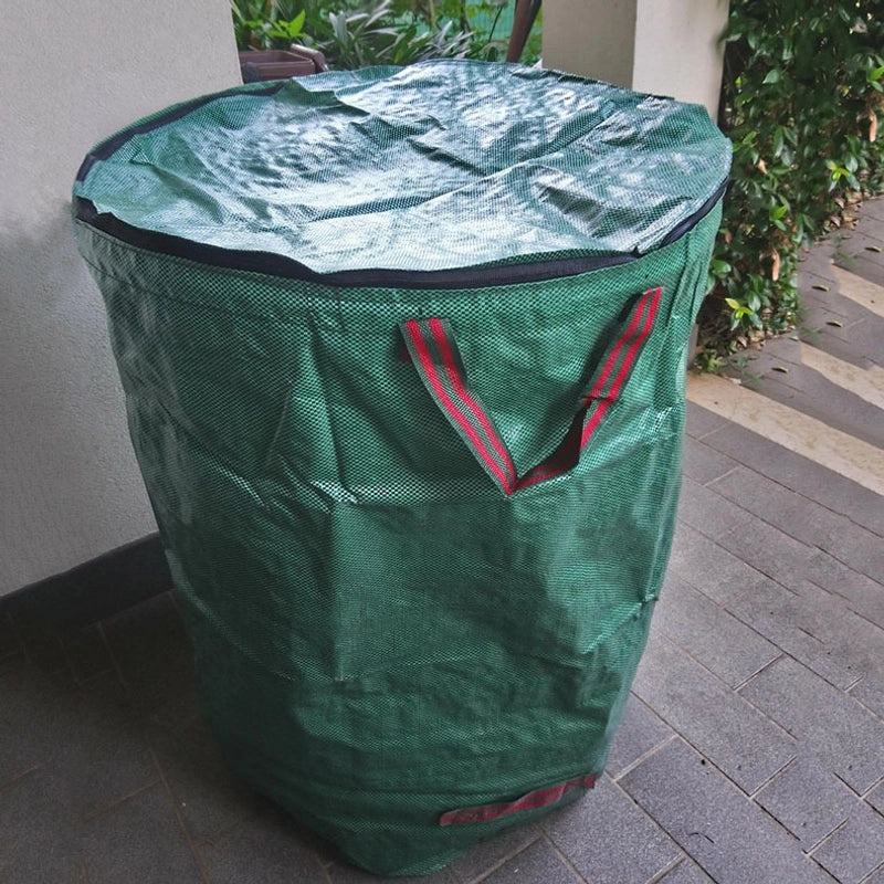 Garden Leaf Collection Bag with Lid 300L | Garden Tools & Outdoor Storage