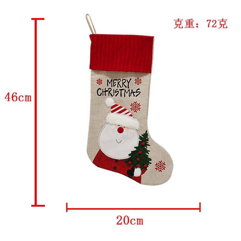 Christmas Knitted Gift Socks Christmas Tree Pendant Holiday Stockings Festive Christmas Decorations | Christmas Decorations & Stockings