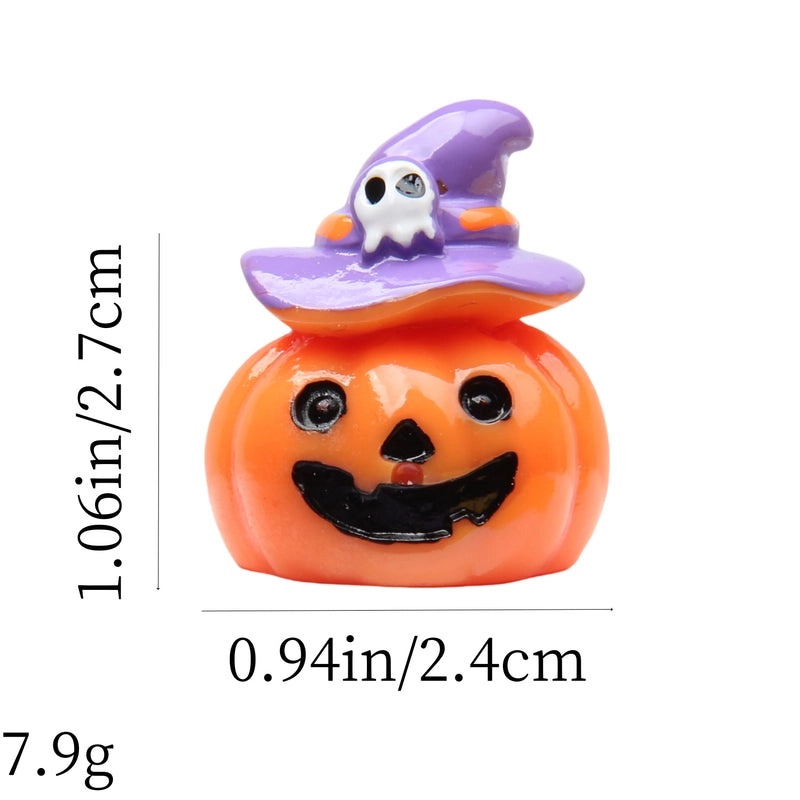Halloween Ethnic Minimalist Pumpkin Skull Resin Decor for Table Party Supplies|Home & Living > Seasonal Decor > Halloween Decorations