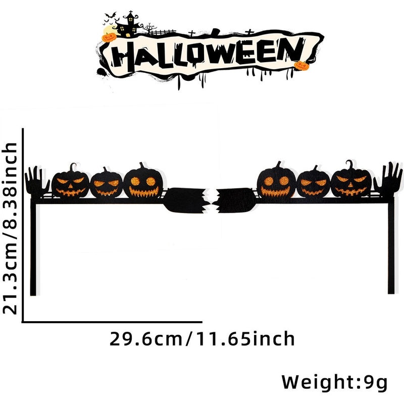 Halloween Cute Pumpkin and Bat Felt Decoration|Home Festival Decor