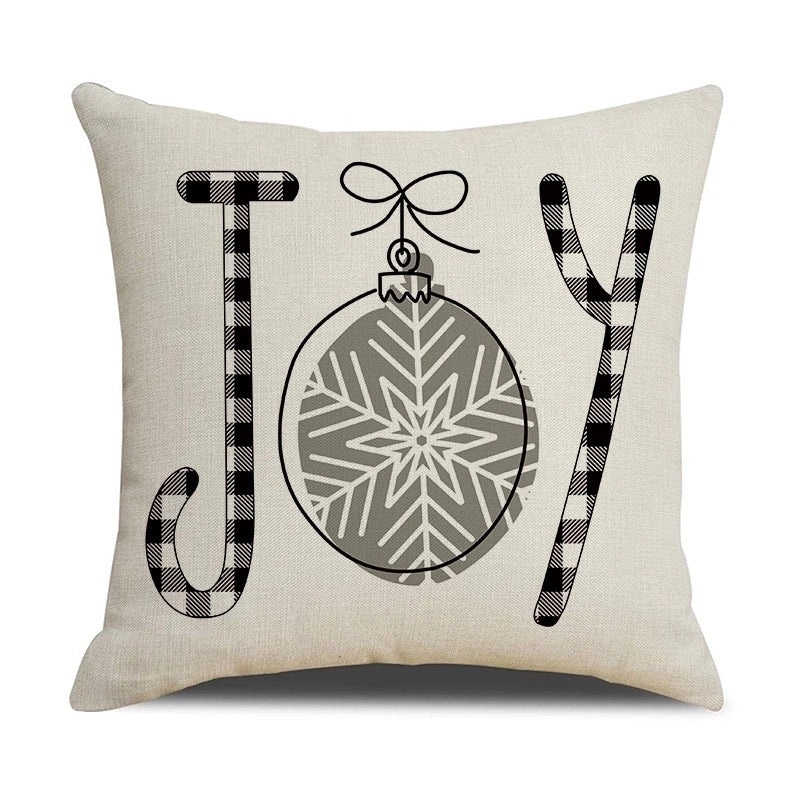 Stylish Alphabet Polyester Cushion Covers|Home Decor Pillows