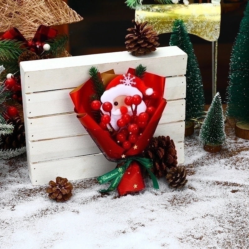 Valentine's Day New Year Father's Day Cute Dried Soap Flowers Artificial Floral Decorations|Home Decor Artificial Flowers