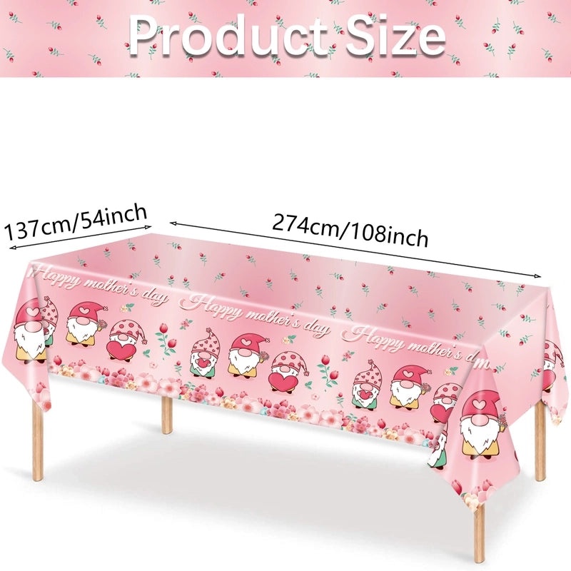 Sweet Heart Letter Tablecloth for Mother's Day | Home Decor