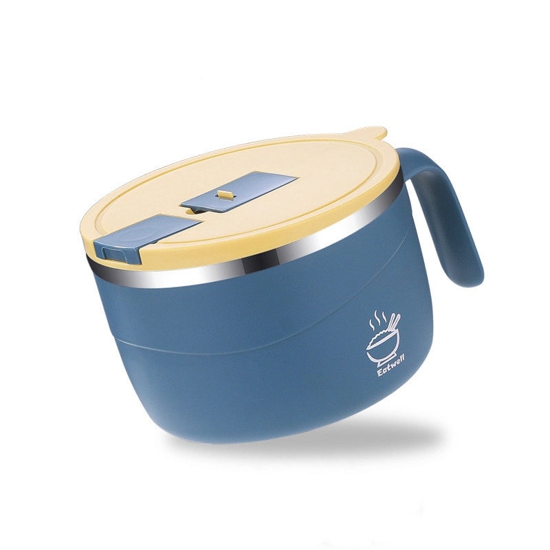 Stylish Solid Color Stainless Steel Food Container Single Piece | Kitchen Storage & Organization