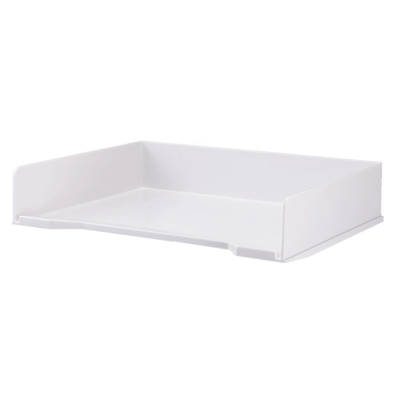 Acrylic Transparent Desktop File Organizer with Drawers for Office Desk | Office Storage & Organization