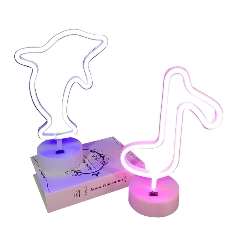 Romantic Anchor and Snowman LED Night Lights for Christmas and Valentine's Day | Indoor Decorative Lighting