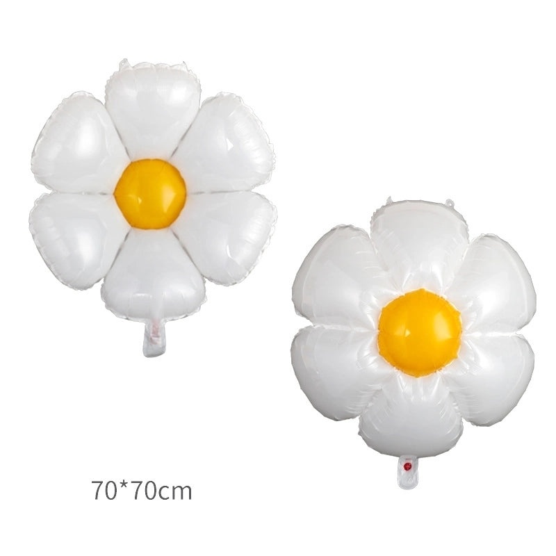 Birthday Rose and Daisy Flower Aluminum Foil Balloon for Party Decorations|Party Supplies Balloons