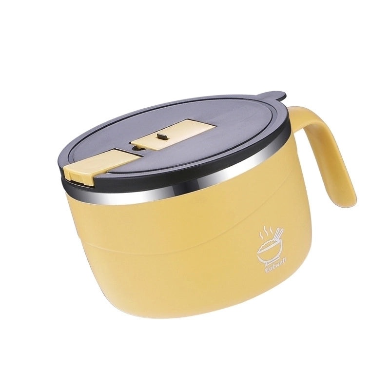 Stylish Solid Color Stainless Steel Food Container Single Piece | Kitchen Storage & Organization