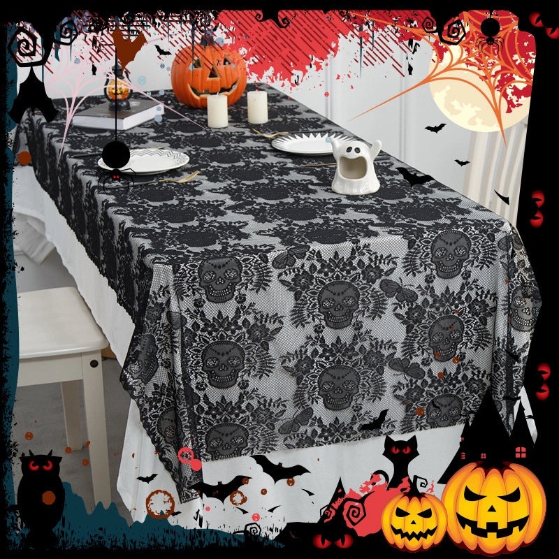 Halloween Simple Solid Color Polyester Tablecloth|Home Decor Table Linens