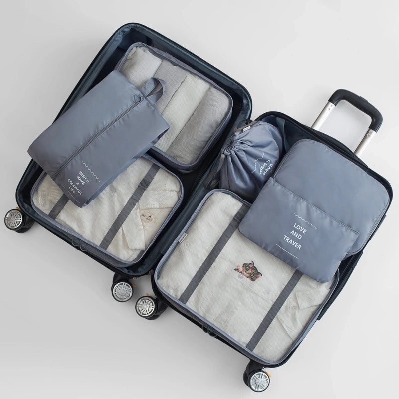 Simple Solid Color Fabric Storage Pouch|Storage Bags