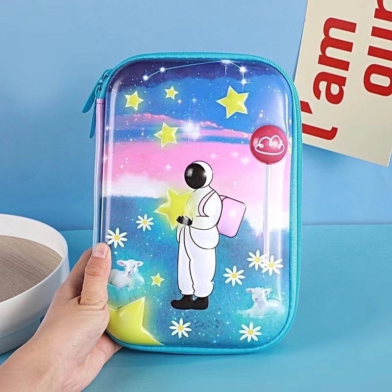Cute EVA PU Cartoon Pencil Case for School Supplies | School Stationery
