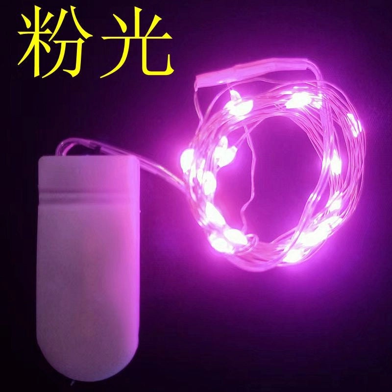 Romantic Valentine's Day Transparent PVC Heart String Lights|Home Decor & Lighting