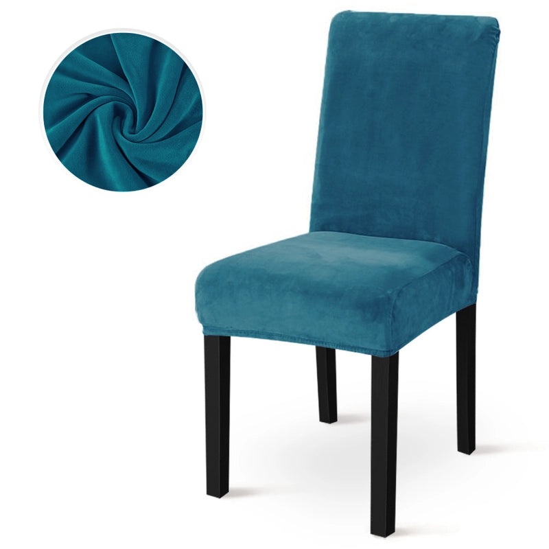 Elegant Solid Color Polyester Chair Cover | Home Decor & Furniture Accessories