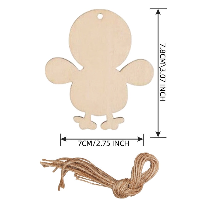 Wooden Christmas Tree Pendant Ornament Creative Carving Home Decoration Supplies|Christmas Decorations