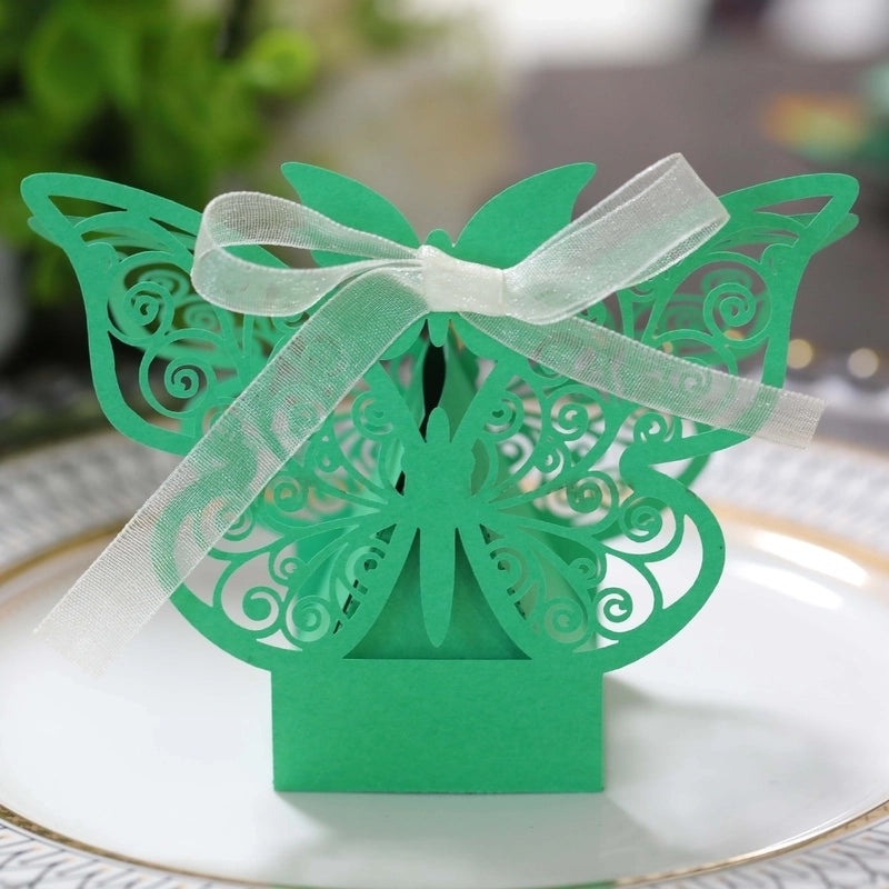 Iridescent Bow Knot Gift Bags 210g for Wedding Banquet|Gift Bags & Packaging