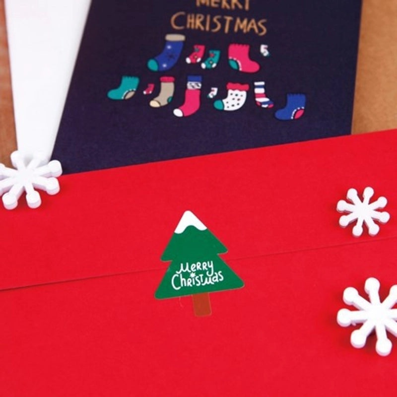 Christmas Preppy Multicolor Copper Plate Sticker for Holiday Vacation|Jewelry & Accessories