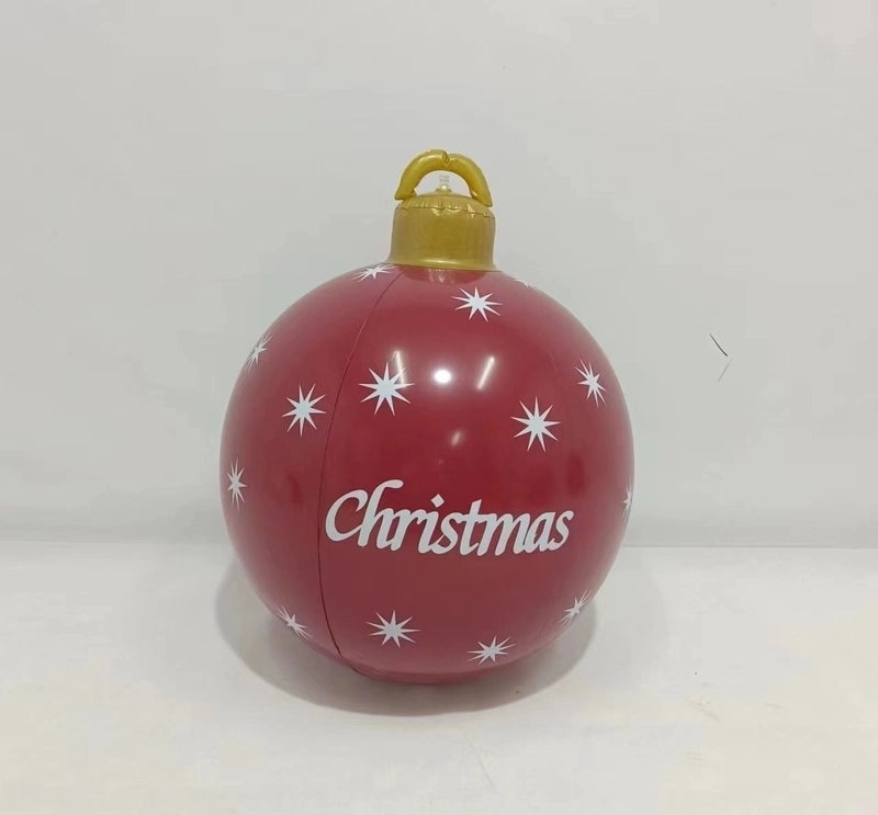 Vintage Christmas Striped PVC Balloons for Indoor and Outdoor Decoration | Holiday Decor