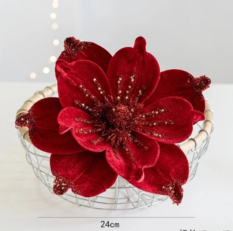 Minimalist Christmas Floral Holiday Hanging Ornaments for Banquet and Travel | Home Decor & Seasonal Decorations